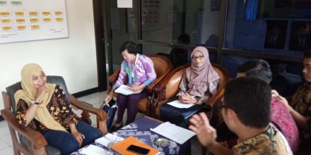 KUNJUNGAN MONITORING DAN EVALUASI SISTIM INFORMASI DESA SELOHARJO.